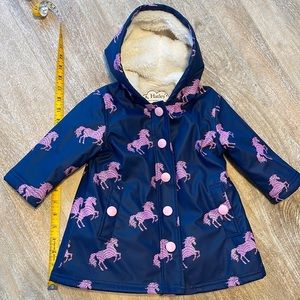 Hatley Sherpa lined rain coat